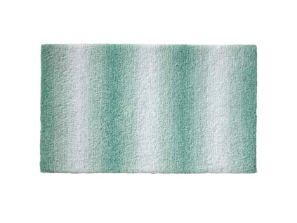 KELA Koupelnová předložka Ombre 120x70 cm polyester nefritově zelená KL-23563