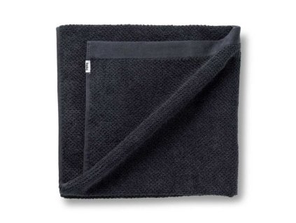 KELA Osuška LAVINIA 100% bavlna černá 70,0x140,0cm KL-23943