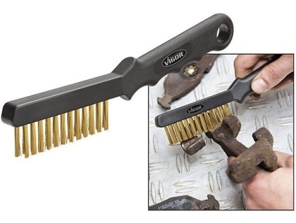 Kartáč na brzdové třmeny. mosazný - V2249