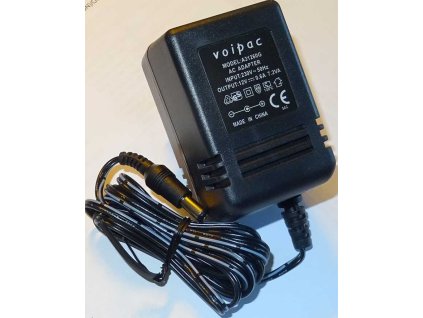 Napáječ, síťový adaptér voipac 12V/0,6A, koncovka 5,5x2,1mm