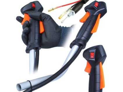 Náhradní plynová rukojeť, pravá na křovinořez DEMON