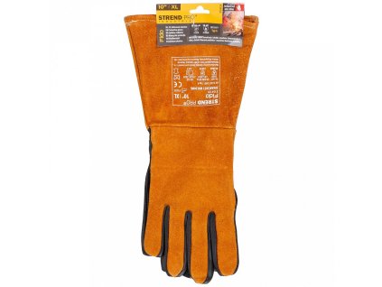 Svářečské rukavice Industrial Fido, celokožené, v. 10"