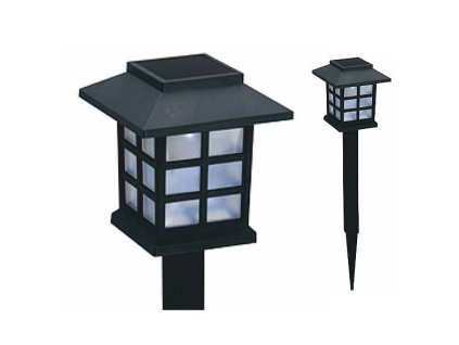 Solární lampa Alya 9x38cm, 1 LED, AAA, 1ks