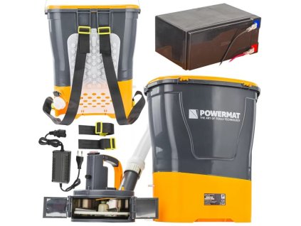 Aku zádové rozmetadlo 20l POWERMAT