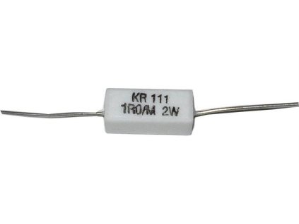 1R0 , rezistor drátový 2W KR111