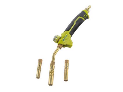 Hořák Meva UH006, 3 koncovky, rukojeť s regulací