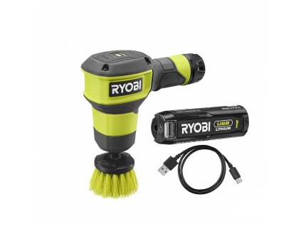 Aku kartáč Ryobi RSCR4-120G, 4V