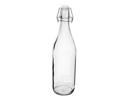 Láhev sklo patentní uzávěr 250ml kulatá  ROUND