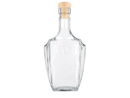 Láhev sklo  500ml BONAPARTE se zátkou HŘÍBEK