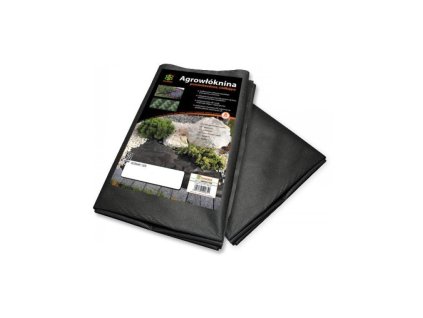 Agrovláknina 50g/m² černá proti plevelu, 10x1,6m