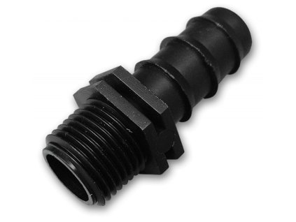 Konektor vnější závit 3/4", hadicová vsuvka pro kapací hadici 16mm BRADAS