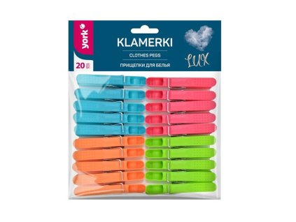 Kolíčky na prádlo YORK LUX 20ks