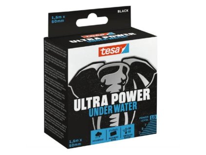 Páska opravná, voděodolná, černá, Ultra Power Underwater, TESA
