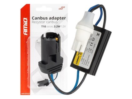 CANBUS rezistor pro LED žárovky 12V 3,2W T10 W5W AMIO