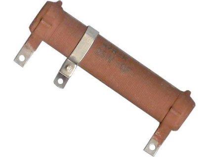 120R TR628, rezistor 25W drátový s odbočkou