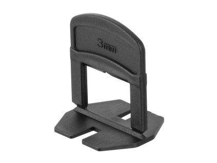 Nivelační mezerník pod obklad 3mm, černý, 300ks