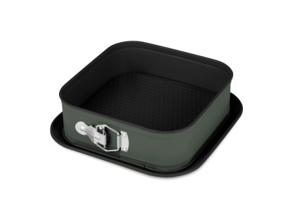 BERLINGERHAUS Forma na dort hranatá s titanovým povrchem 28 x 28 cm Matte Green Collection BH-8668