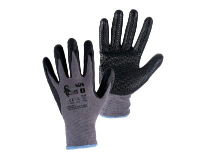 Povrstvené rukavice NAPA, v. 10"