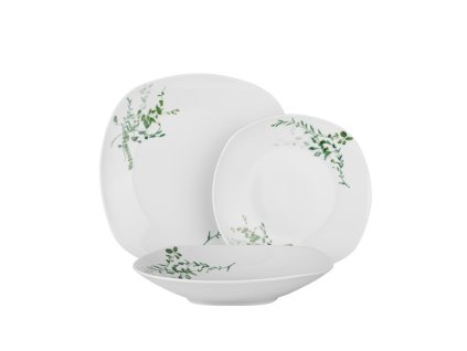 BERLINGERHAUS Jídelní sada talířů porcelánová 18 ks BH-10204