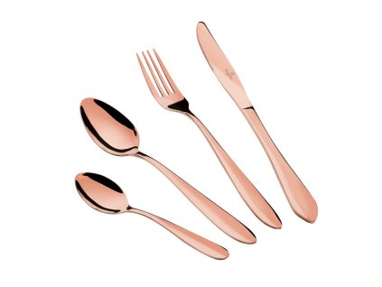 BERLINGERHAUS Sada příborů nerez 24 ks Rose Gold Collection BH-3075