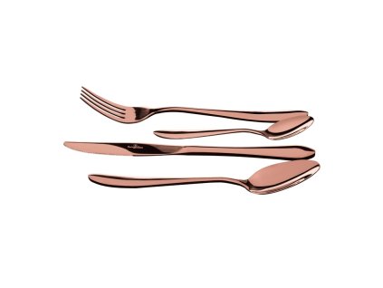 BERLINGERHAUS Sada cestovních příborů nerez 4 ks Rose Gold Collection BH-3083