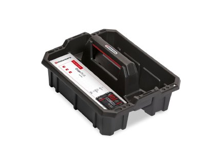 Vyjímatelný koš na nářadí CARGO PLUS 395x295x190mm, s přepážkami