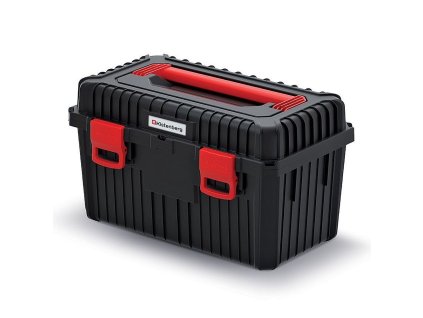Kufr na nářadí HEAVY černý 585x360x337mm s vkladem
