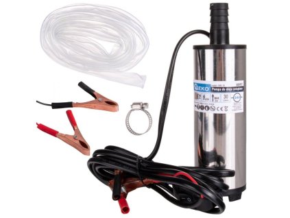 Mini čerpadlo na naftu, olej 24V, s hadicí GEKO