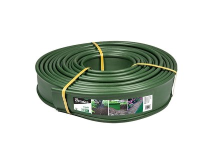 Travní lem 125mm, 18m, zelený