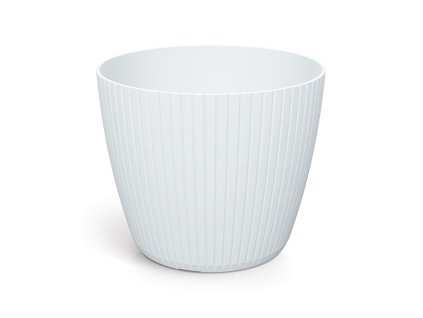 Květináč LAMIA ¤18cm bílá