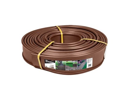 Travní lem 125mm, 18m, hnědý