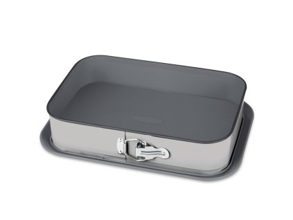 BERLINGERHAUS Forma na dort hranatá s titanovým povrchem 39x27 cm Aspen Collection BH-7944