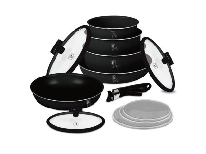 BERLINGERHAUS Sada nádobí s titanovým povrchem 12 ks Monaco Collection BH-8249