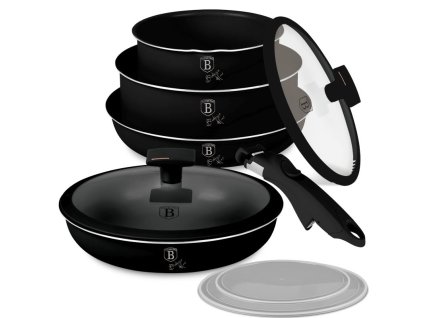 BERLINGERHAUS Sada nádobí s titanovým povrchem 9 ks Monaco Collection BH-8258