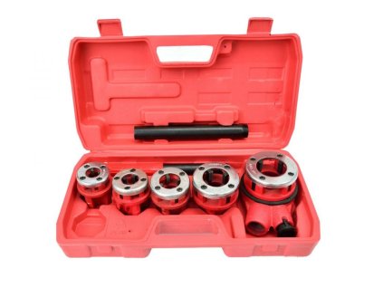 Závitníky R trubkové BSPT 5-dílná sada GEKO