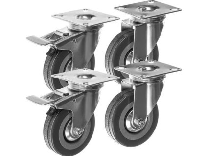 Sada Transportních otočných koleček 70 mm, 4 ks