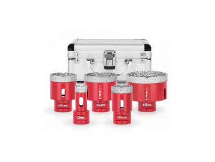 Diamantové korunky Premium DCB11S5, 20-35-45-55-68mm, M14