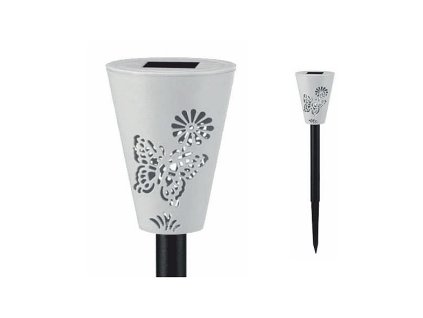 Solární lampa Sargas 7x35 cm, 2x barevná LED,  AAA, 1ks