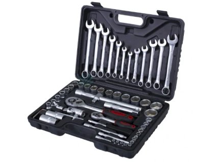 Gola sada s klíči 1/4" a 1/2", 61 ks - AH126101
