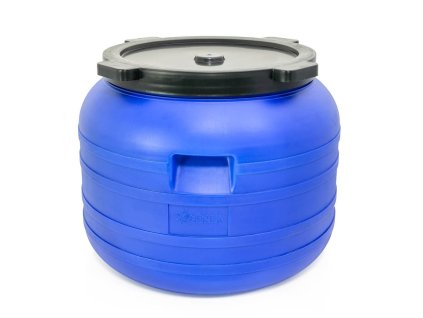 Sud 100L šroubovací víko, atest na potraviny, modrá