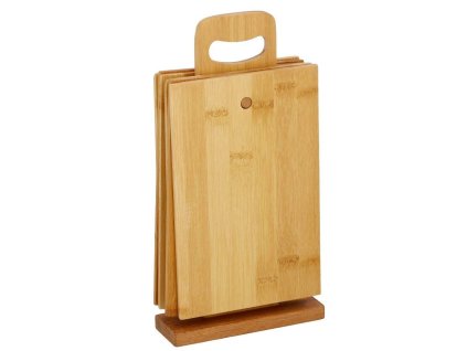 EDCO Prkénko na krájení a stojan sada 7 ks bambus ED-272920