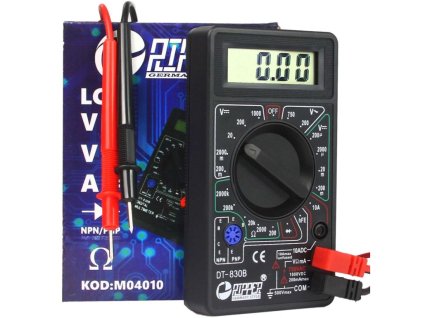 Digitální LCD multimetr 10A RIPPER