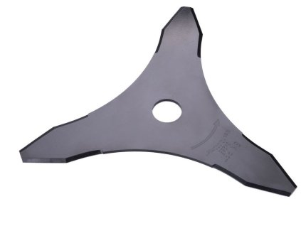 Nůž žací 3zubý, 255×25,5 mm EXTOL INDUSTRIAL