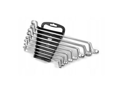 Klíče očkové zahnuté, sada 8ks, 6-22mm MAR-POL