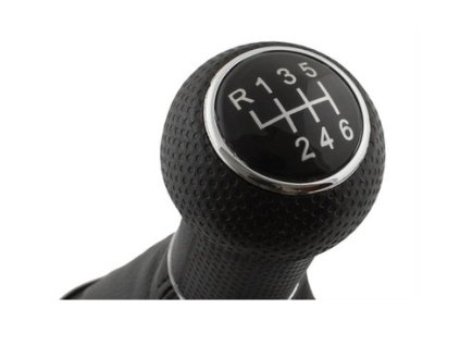 Řadící páka s manžetou VW Golf IV, Bora 6st. černá - 23mm