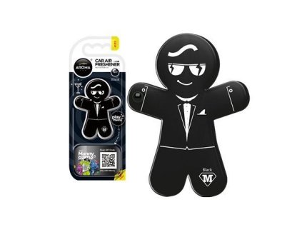 Osvěžovač  vzduchu AROMA CAR MANNY - Černý