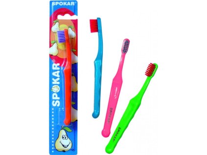 Zubní kartáček dětský 3432 SPOKAR, mix barev