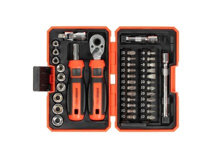 Sada šroubováků, 38-dílná, ploché + Phillips + torx