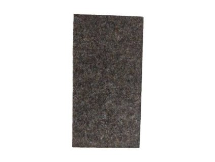 Náhradní povrch plsť černá, 250 x 130 x 10 mm