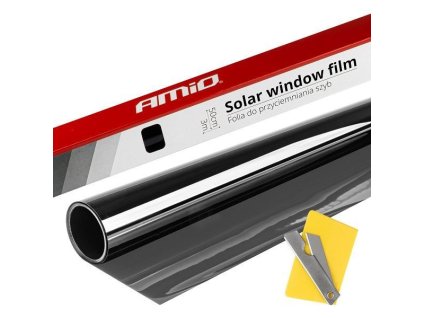 Tónovací fólie na okna Černá 0,5x3m 30% AMIO